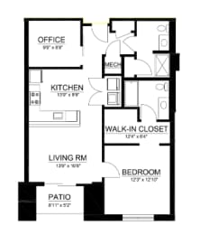 1 Bedroom Apartment