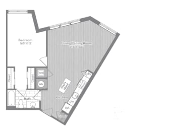 1 Bedroom Apartment
