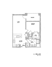 a floor plan of a home