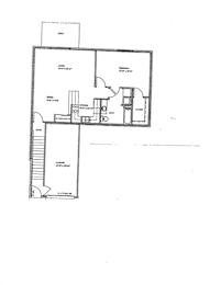  Floor Plan One Bed/One Bath Upper w/garage