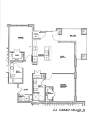 the second and third floor plans