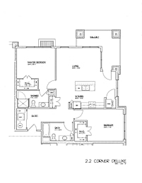 the floor plan of the condo