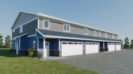 Rendering of Exterior Bay Pointe 4 Bedroom Complex