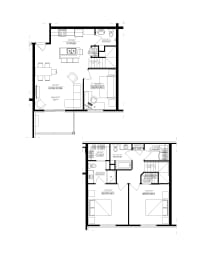 3 Bed/2.5 Bath Floor Plan