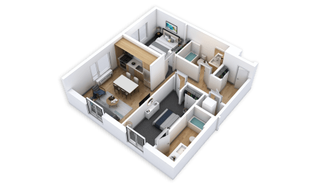  Floor Plan 2A