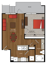 Ella Apartments A15.1 Floor Plan