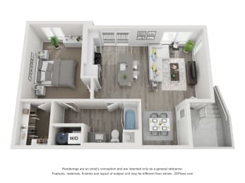 a floor plan of the villas at houston levee west apartments in cordova,