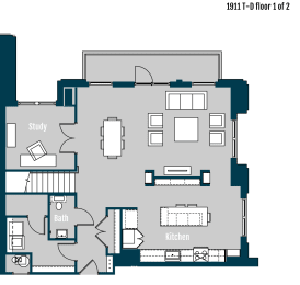  Floor Plan PH1