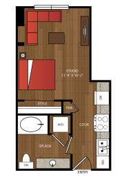 Ella Apartments S2.2 Floor Plan
