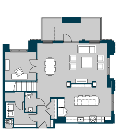  Floor Plan TH4