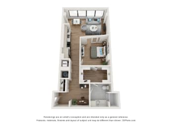 A1-3 floor plan