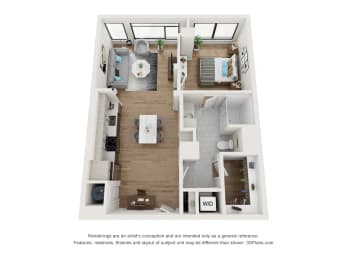 A2-3 floor plan