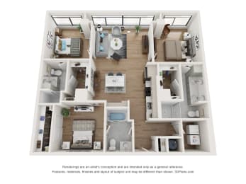 C2 Floor Plan