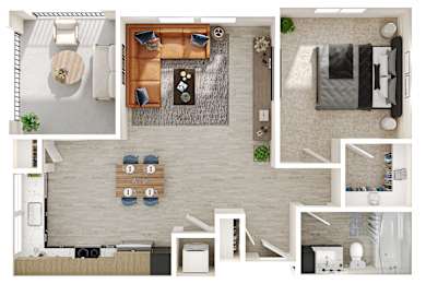 A series of images showing different rooms of a house.