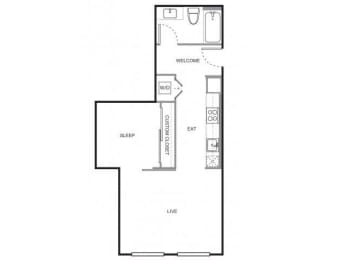 4730 California Apartments Edmunds Floor Plan