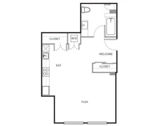 4730 California Apartments Harbor Floor Plan