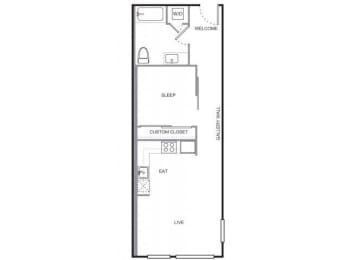 4730 California Apartments Oregon Floor Plan