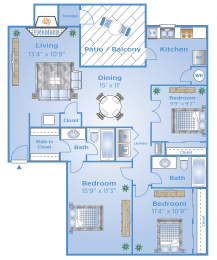  Floor Plan C1