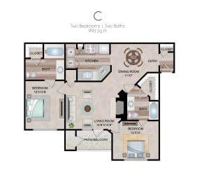  Floor Plan C1