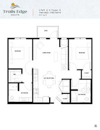  Floor Plan Unit Type 2-3
