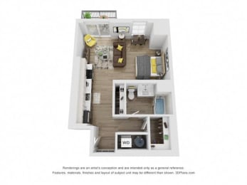Floor Plan  bedroom floor plan  1 bedroom floorplan  the residences atmask