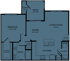 Floor Plan  A3 Floor Plan at Paloma, Austin