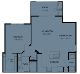 Floor Plan  A4 Floor Plan at Three Hills, Austin, TX