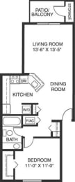  Floor Plan One Bedroom Awesomeness