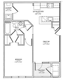Bailey Floor Plan at Heritage at Mount Holly, New Jersey