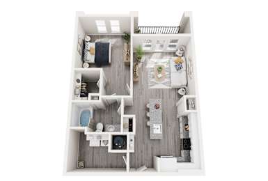 The Remy | Antebellum Floorplan