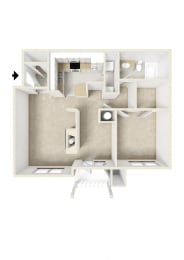 Wesley Stonecrest Apartments | Belmont Floorplan