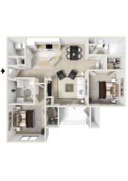  Floor Plan Remington
