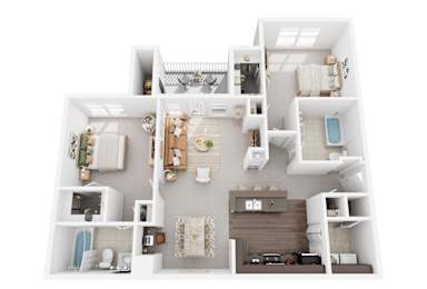 3D floor plan Thornbury