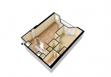 Wesley Townsend Apartments | The Paces Floorplan