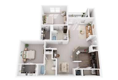 3D floor plan Arlington