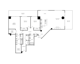 TC1_3Bed at The Heights at Park Lane, Dallas