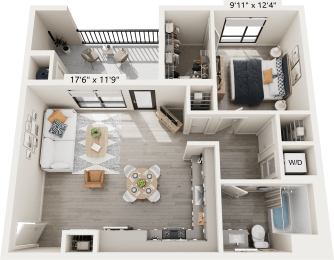 A3 Floor Plan at North Grove, California