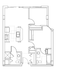 2 bedroom 2 bath at Eastlake 2851 Apartments, Seattle