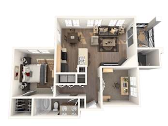 1Bed 1Bath_B at Avalon at Seven Hills Apartments, Nevada, 91790