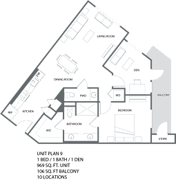 a blueprint of a floor plan of a house