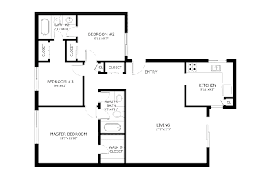3Bed 2Bath_A at Verandas Apartments, West Covina, 91791