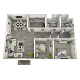 2Bed 2Bath at Crest at East Cobb Apartments, Georgia