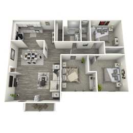 3Bed 2Bath at Crest at East Cobb Apartments, Marietta