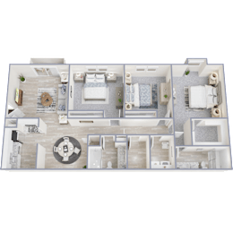 3Bed 2Bath-A