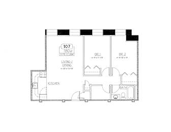  Floor Plan 107