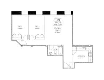  Floor Plan 109