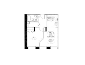  Floor Plan 117