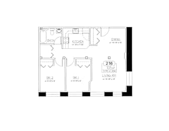  Floor Plan 216