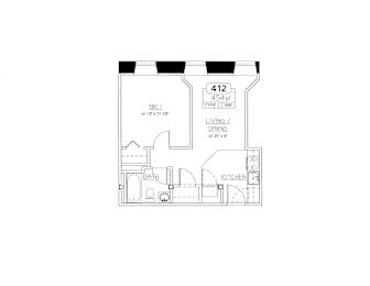  Floor Plan 412