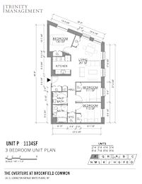  Floor Plan 3 Bedroom, 1.5 Bath